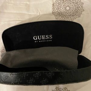 Guess sunglasses with case and dust cloth